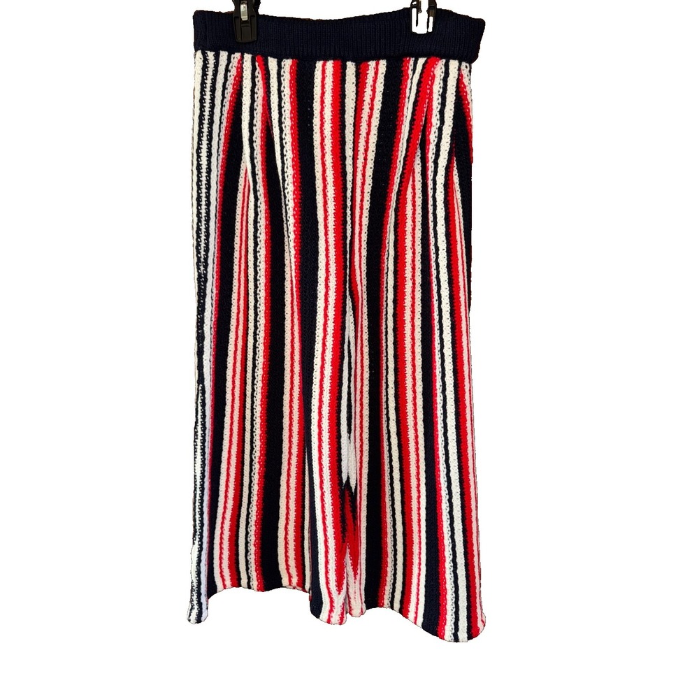 NWT ASOS Striped Knit red white blue pants Sweater Size 10 costume 60s halloween